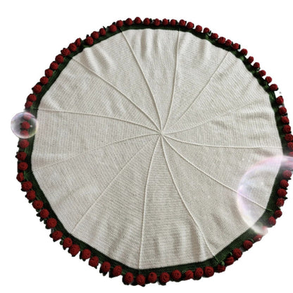 Rose Floral Decorative Blanket